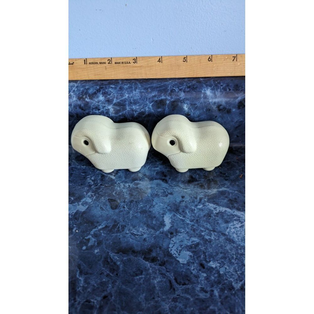 2 LITTLE TIKES Chunky White Sheep Farm Ark Animal Noah's Ark #2 - Picture 3 of 3